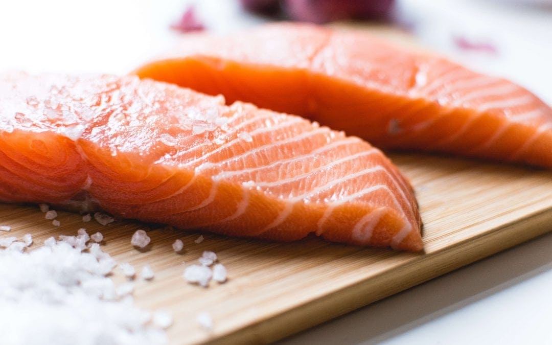 Salmon with a Ginger Apricot Glaze